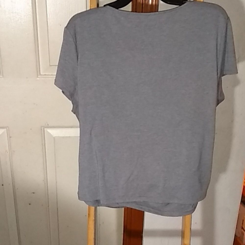 New York & Company faux wrap blouse - Picture 3 of 6